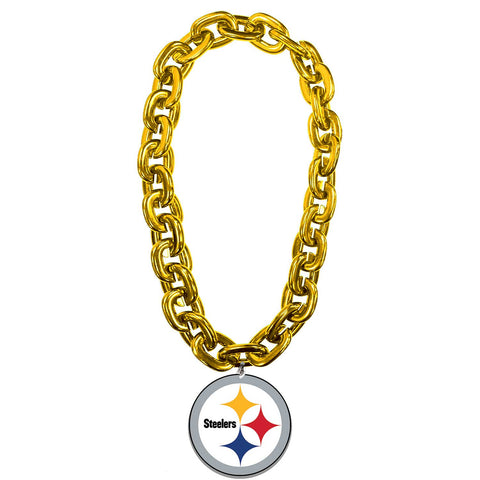Pittsburgh Steelers Logo FanFave Fan Chain - Gold