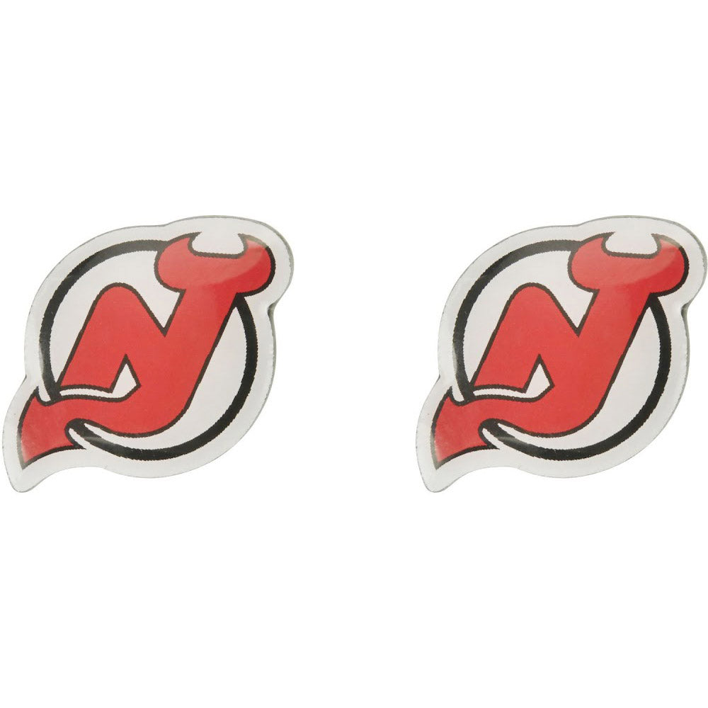 New Jersey Devils Post Logo Earrings