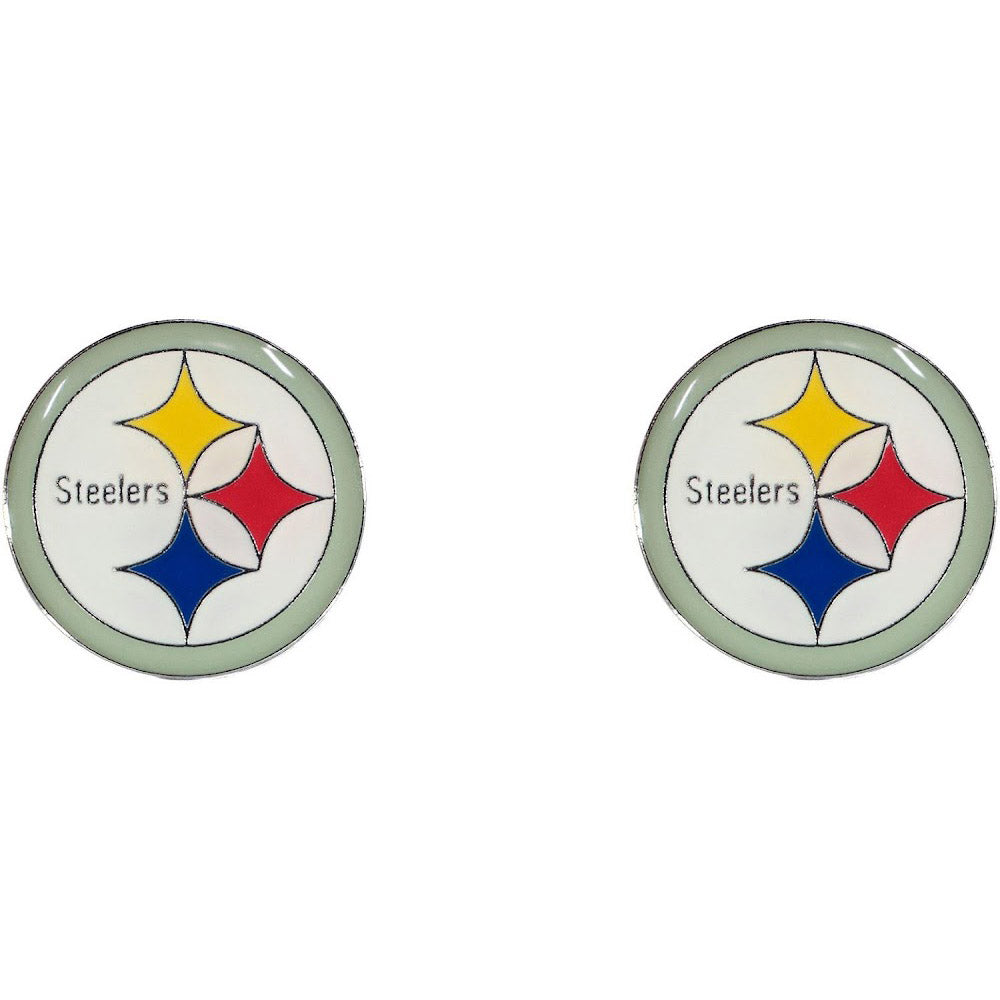 Pittsburgh Steelers Post Logo Earrings