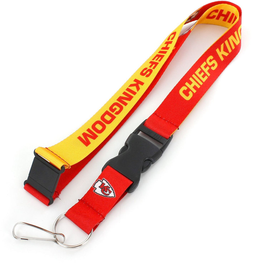 Kansas City Chiefs Slogan Lanyard