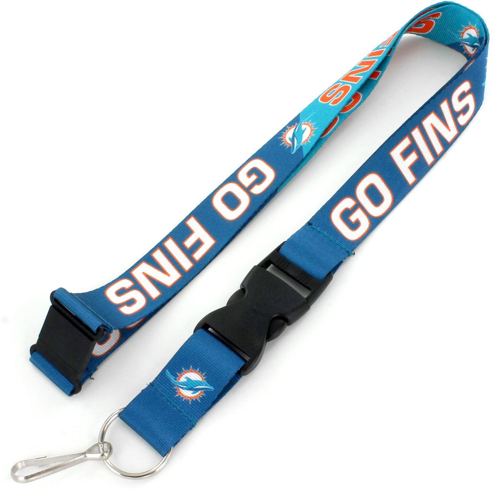 Miami Dolphins Slogan Lanyard