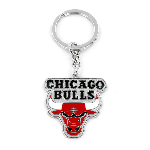 Chicago Bulls Team Logo Keychain