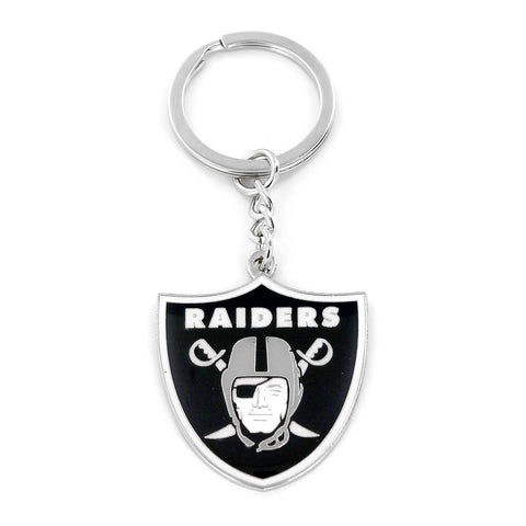 Las Vegas Raiders Team Logo Keychain