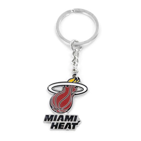 Miami Heat Team Logo Keychain
