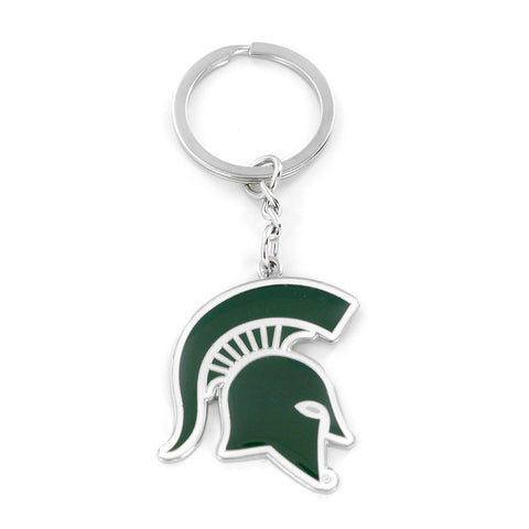 Michigan State Spartans Team Logo Keychain