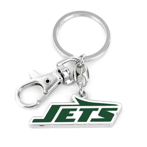 New York Jets Team Logo Keychain