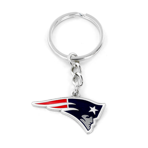 New England Patriots Team Logo Keychain