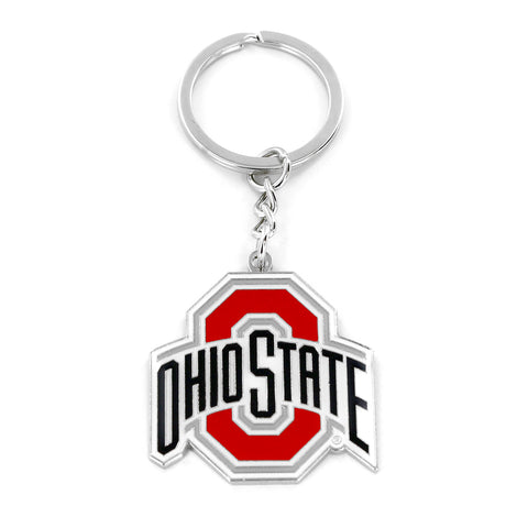 Ohio State Buckeyes Team Logo Keychain