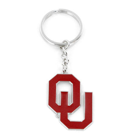 Oklahoma Sooners Team Logo Keychain