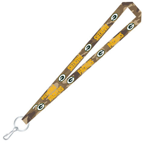 Green Bay Packers Camouflage Super Soft Lanyard