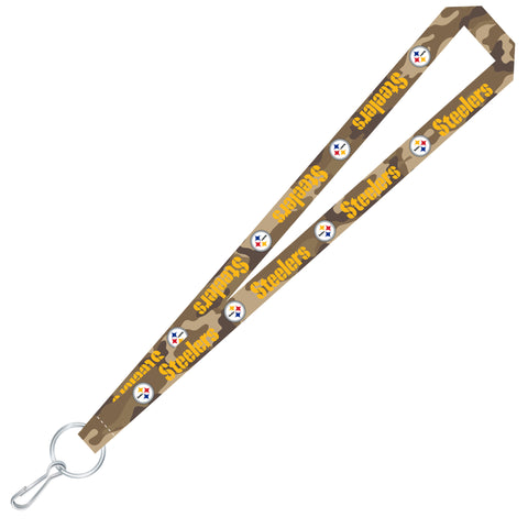Pittsburgh Steelers Camouflage Super Soft Lanyard