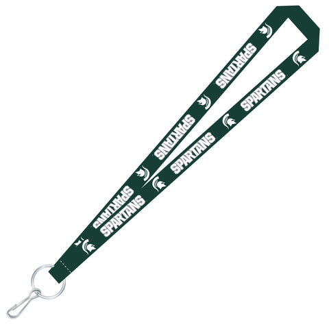 Michigan State Spartans Team Color Super Soft Lanyard