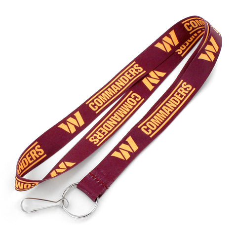 Washington Commanders Team Color Super Soft Lanyard