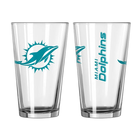 Miami Dolphins 16oz. Gameday Pint Glass