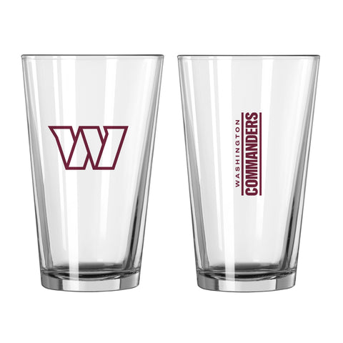 Washington Commanders 16oz. Gameday Pint Glass