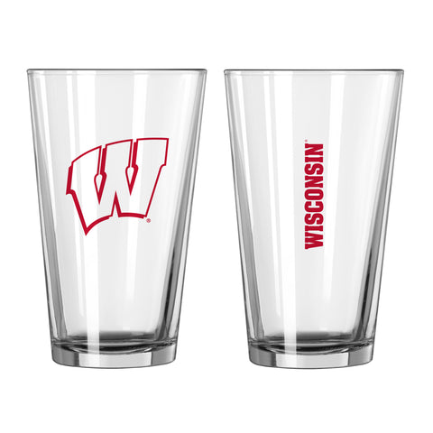 Wisconsin Badgers 16oz. Gameday Pint Glass