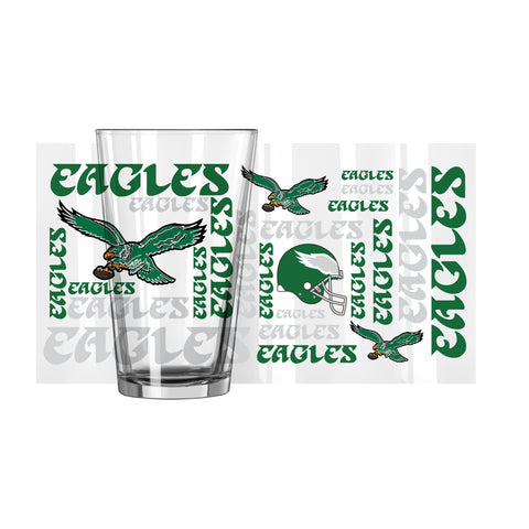 Philadelphia Eagles 16oz. Retro Pint Glass
