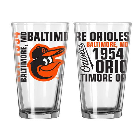 Baltimore Orioles 16oz. Spirit Pint Glass