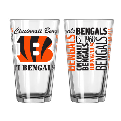Cincinnati Bengals 16oz. Spirit Pint Glass