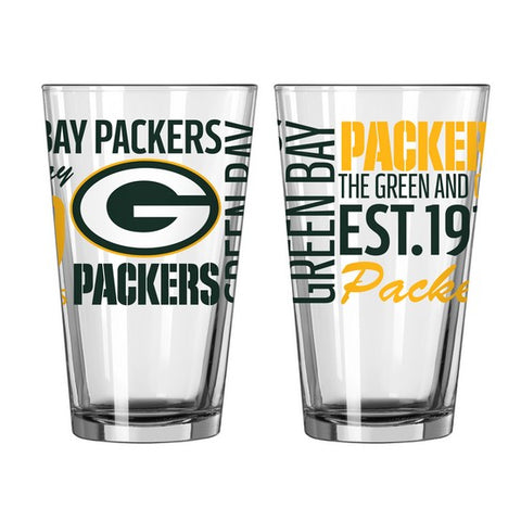 Green Bay Packers 16oz. Spirit Pint Glass
