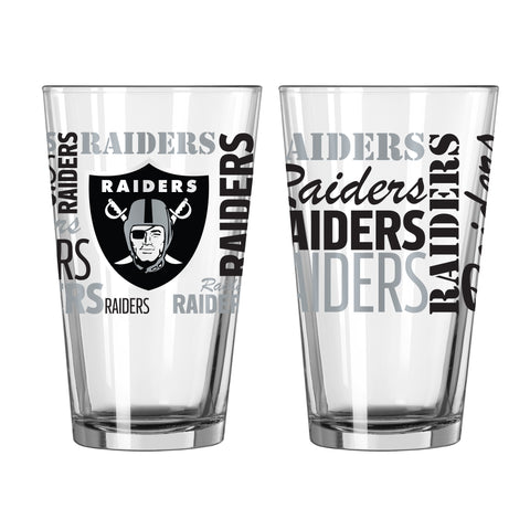 Las Vegas Raiders 16oz. Spirit Pint Glass