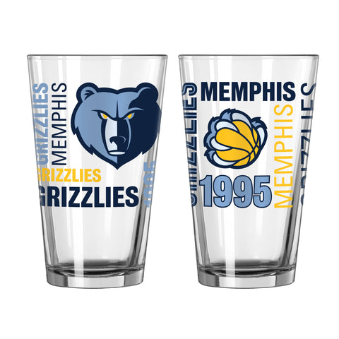 Memphis Grizzlies 16oz. Spirit Pint Glass