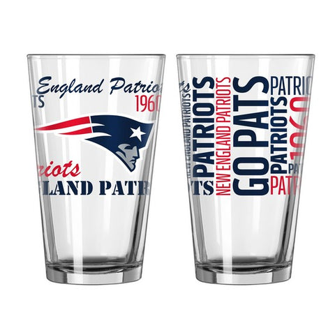 New England Patriots 16oz. Spirit Pint Glass
