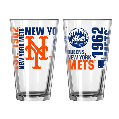 New York Mets 16oz. Spirit Pint Glass