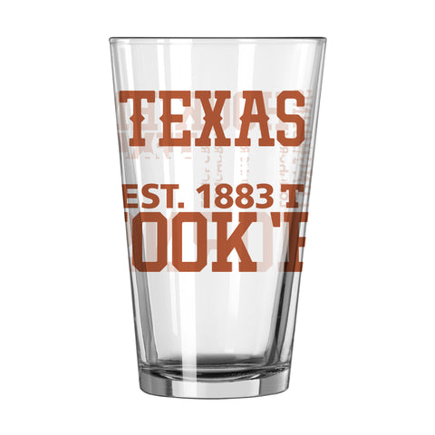 Texas Longhorns 16oz. Spirit Pint Glass