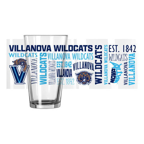 Villanova Wildcats 16oz. Spirit Pint Glass