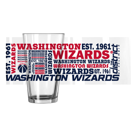 Washington Wizards 16oz. Spirit Pint Glass