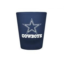 Dallas Cowboys 2oz. Color Frosted Shot Glass