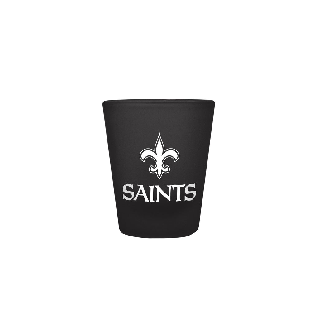 New Orleans Saints 2oz. Color Frosted Shot Glass