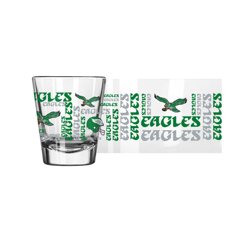 Philadelphia Eagles Retro 2oz. Spirit Shot Glass