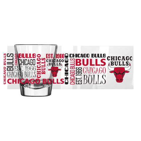 Chicago Bulls 2oz. Spirit Shot Glass