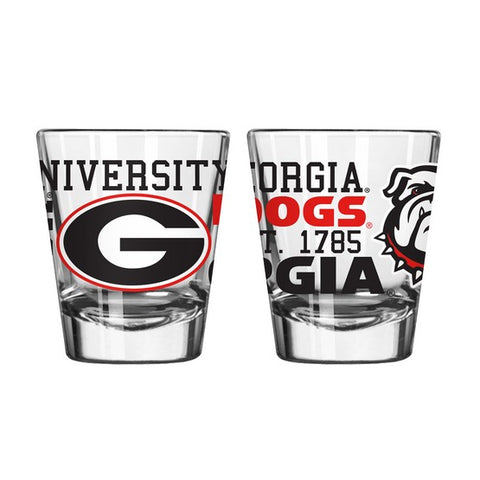 Georgia Bulldogs 2oz. Spirit Shot Glass