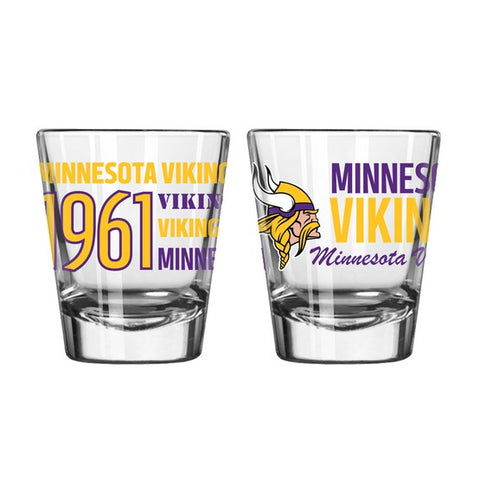 Minnesota Vikings 2oz. Spirit Shot Glass