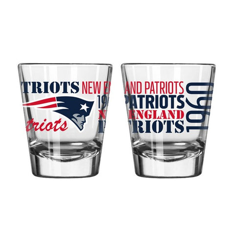 New England Patriots 2oz. Spirit Shot Glass