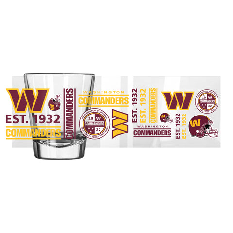 Washington Commanders 2oz. Spirit Shot Glass