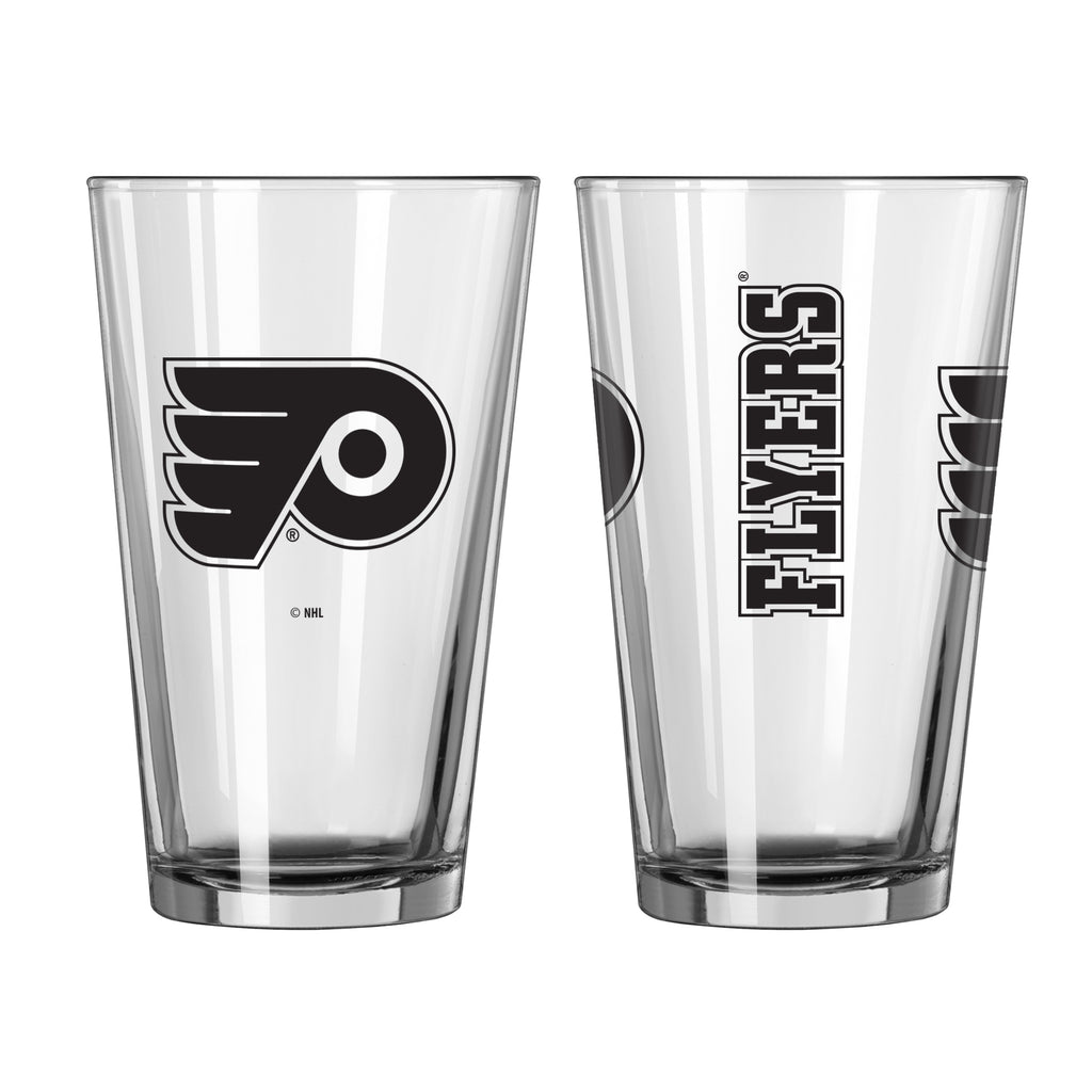 Philadelphia Flyers 2pc. Gameday Pint Glass Gift Set