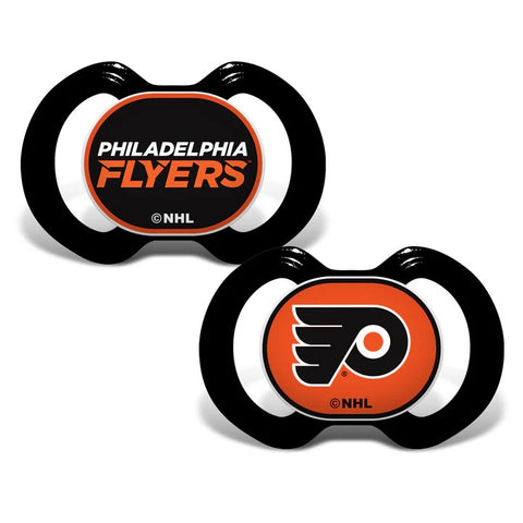 Philadelphia Flyers 2 Pack Baby Pacifiers