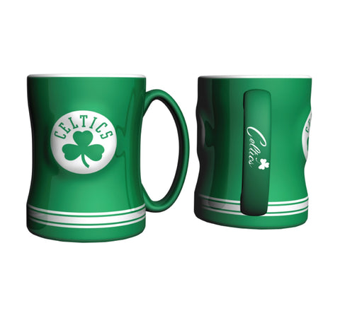 Boston Celtics Relief Mug