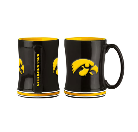 Iowa Hawkeyes Relief Mug