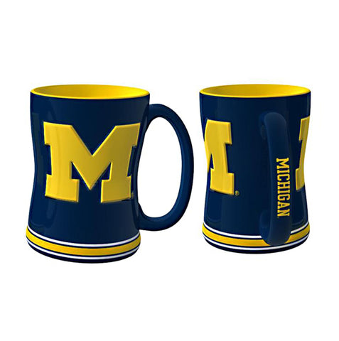 Michigan Wolverines Relief Mug