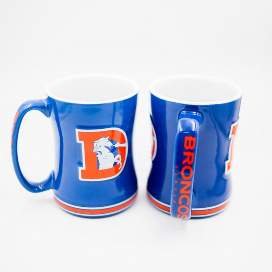 Denver Broncos Retro Relief Mug