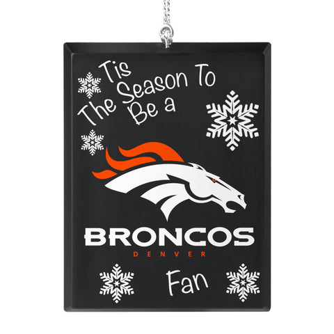 Denver Broncos 'Tis the Season Ornament