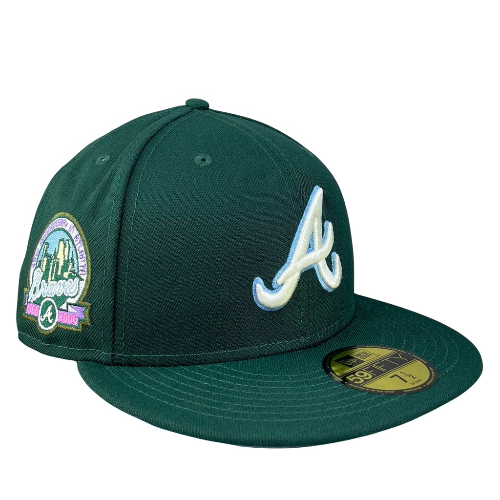 Atlanta Braves Pine Green with Sky Blue UV 40th Anniversary