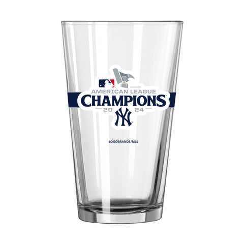 New York Yankees 2024 ALCS Champs 16oz Pint Glass