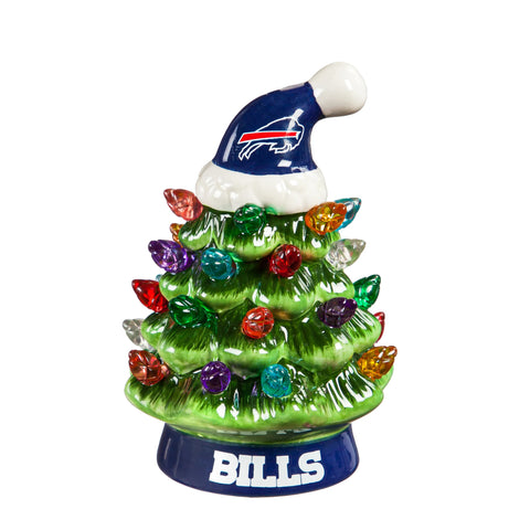 Buffalo Bills 4" Mini LED Christmas Tree Ornament