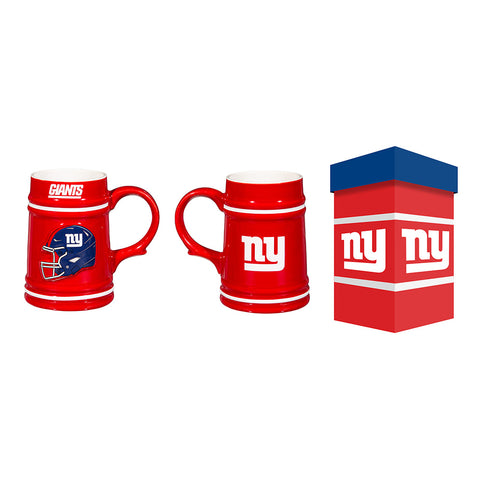 New York Giants Ceramic Stein with Gift Box